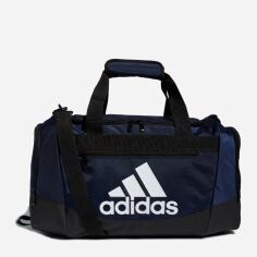 Акція на Спортивна сумка чоловіча тканинна Adidas 591201198 Синя від Rozetka