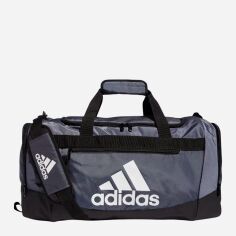 Акція на Спортивна сумка чоловіча Adidas 49784852 Чорний/Сірий від Rozetka