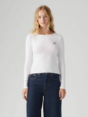 Акція на Лонгслів жіночий Levi`s 264161838 S Білий від Rozetka