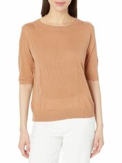 Акція на Футболка жіноча Armani Exchange 950667207 S Коричнева від Rozetka