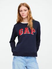 Акція на Світшот на флісі жіночий Gap 767072471 2XL Синій від Rozetka