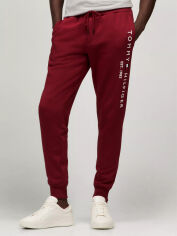 Акція на Спортивні штани утеплені чоловічі Tommy Hilfiger 857018397 2XL Червоні від Rozetka
