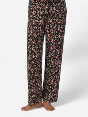 Акція на Піжамні штани жіночі бавовняні Ralph Lauren 896243475 XS Чорна від Rozetka