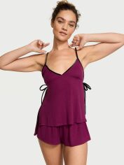 Акція на Піжама жіноча Victoria's Secret 188795912 XL Фіолетова від Rozetka