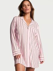 Акція на Нічна сорочка жіноча Victoria's Secret 141076495 S Рожева від Rozetka