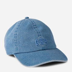 Акція на Кепка джинсова Gap 157856488 One size Синя від Rozetka