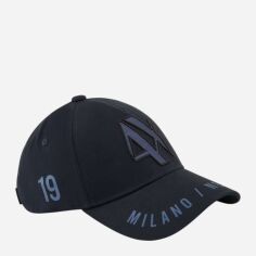 Акція на Кепка чоловіча Armani Exchange 581114995 One Size Синя від Rozetka