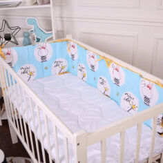 Акція на Борт в кроватку Kids Time 20-0044 Cats and bunnies MirSon від Podushka