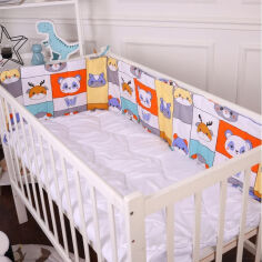 Акція на Борт в кроватку Kids Time 20-0039 Zoo alphabet MirSon від Podushka