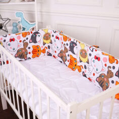 Акція на Борт в кроватку Kids Time 20-0035 Colored kittens MirSon від Podushka