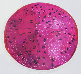 Акція на Пляжное полотенце 5079 Summer Time Dragon fruit MirSon диаметр 150 см від Podushka