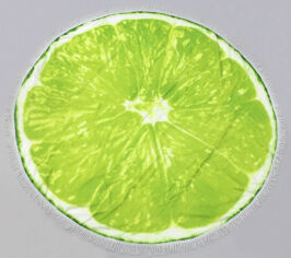 Акція на Пляжное полотенце 5067 Summer Time Lime MirSon диаметр 150 см від Podushka