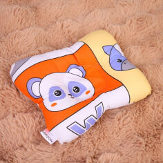 Акція на Подушка детская антиаллергенная Бабочка Kids Time 20-0039 Zoo alphabet EcoSilk MirSon 20х27 см від Podushka
