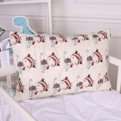 Акція на Подушка детская антиаллергенная Kids Time 20-0031 Ladybug EcoSilk MirSon 40х60 см низкая від Podushka