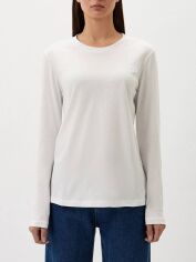 Акція на Лонгслів довгий жіночий Armani Exchange 354031539 XL Білий від Rozetka