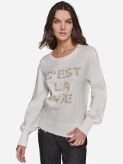 Акція на Джемпер жіночий Karl Lagerfeld 223475427 M Молочний від Rozetka