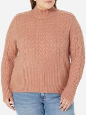 Акція на Светр в'язаний жіночий Calvin Klein 693823682 2X Коричневий від Rozetka