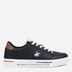 Акція на Чоловічі кеди низькі Beverly Hills Polo Club BHM514105-0003 45 29 см Чорні від Rozetka