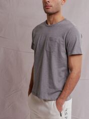 Акція на Футболка бавовняна довга чоловіча U.S. Polo Assn 11A532-2U00A(CAMPUS HEATHER GRAY) XL Сіра від Rozetka