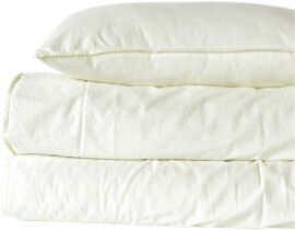 Акція на Підковдра SoundSleep Stonewash Adriatic Milky ранфорс 200х220 см молочний від Rozetka