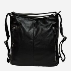 Акція на Сумка жіноча зі штучної шкіри Valiria Fashion ODAW-036-black Чорна від Rozetka