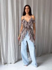 Акція на Блузка жіноча ARTKNIT Romance 40743 S Кавова від Rozetka