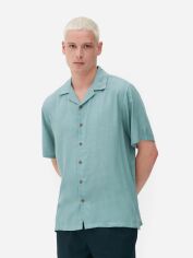 Акція на Сорочка літня чоловіча Primark XAZ519813VHEE XS Блакитна від Rozetka