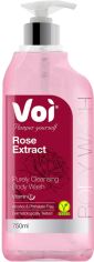 Акція на Гель для душу Voi Vegan Rose Extract 750 мл від Rozetka