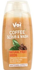 Акція на Гель-скраб для душу Voi Scrub & Wash Coffe Відбілюючий 400 мл від Rozetka
