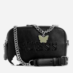 Акція на Сумка крос-боді жіноча Guess 935177698 Чорна від Rozetka