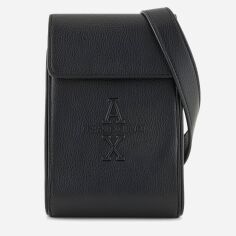Акція на Сумка крос-боді Armani Exchange 485921669 Чорна від Rozetka
