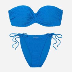 Акція на Роздільний купальник жіночий Victoria's Secret 428229482 38DD/XL Синій від Rozetka
