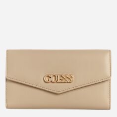 Акція на Гаманець жіночий Guess 413619225 Бежевий від Rozetka
