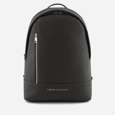 Акція на Рюкзак чоловічий вміщує формат А4  Armani Exchange 408771096 Сірий від Rozetka