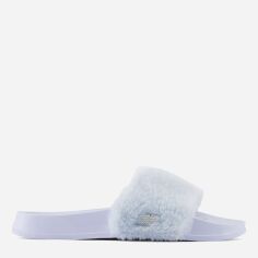 Акція на Жіночі шльопанці New Balance 200v2 Fuzzies SWF200ZS-B 40.5 (9US) 26 см Блакитні від Rozetka