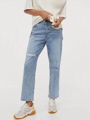 Акція на Джинси Regular Fit жіночі H&M 9066122wer 36 Блакитні від Rozetka