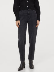 Акція на Джинси Mom's жіночі H&M 9367262wer 40 Темно-сірі від Rozetka