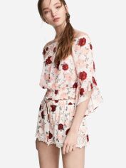 Акція на Топ жіночий H&M XAZ127840DZPM 38 Білий з різнокольоровим від Rozetka