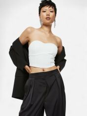 Акція на Корсет-топ жіночий H&M 1118266wer XL Білий від Rozetka