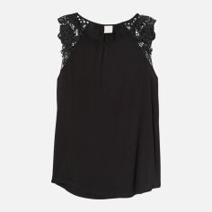 Акція на Топ жіночий H&M 8180321wer M Чорний від Rozetka