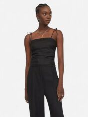 Акція на Топ жіночий H&M 9721123wer XL Чорний від Rozetka