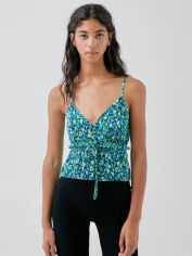 Акція на Топ жіночий Pull & Bear XAZ475969NPSU L Чорний від Rozetka