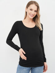 Акція на Лонгслів для вагітних довгий H&M 8376802wer L Чорний від Rozetka