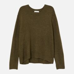 Акція на Джемпер жіночий H&M 6932420wer M Хакі від Rozetka