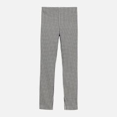 Акція на Штани жіночі H&M 7962103wer 44 Чорні з білим від Rozetka