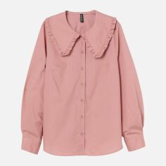 Акція на Блузка жіноча H&M 4923817wer XL Рожева від Rozetka