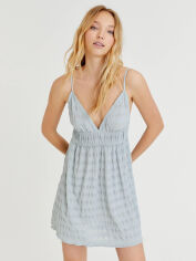 Акція на Сарафан жіночий Pull & Bear XAZ475924TBWS L Блакитний від Rozetka
