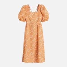 Акція на Плаття коротке літнє жіноче H&M 1171086wer 36 Абрикосове від Rozetka