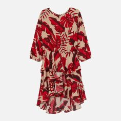 Акція на Плаття міді літнє жіноче H&M Johanna Ortiz 8563911wer 42 Червоне від Rozetka