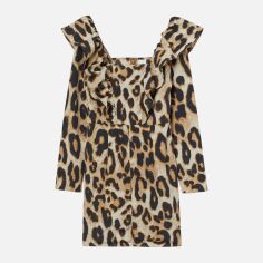 Акція на Плаття вечірнє коротке літнє жіноче H&M 9282762wer 36 Бежеве з чорним від Rozetka